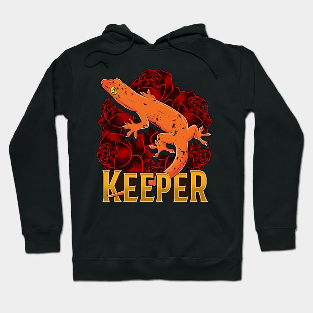 Awesome Gecko Keeper Proud Dinosaur Reptile Owners Hoodie by theperfectpresents